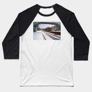 Birchington-on-Sea Railway Station Baseball T-Shirt